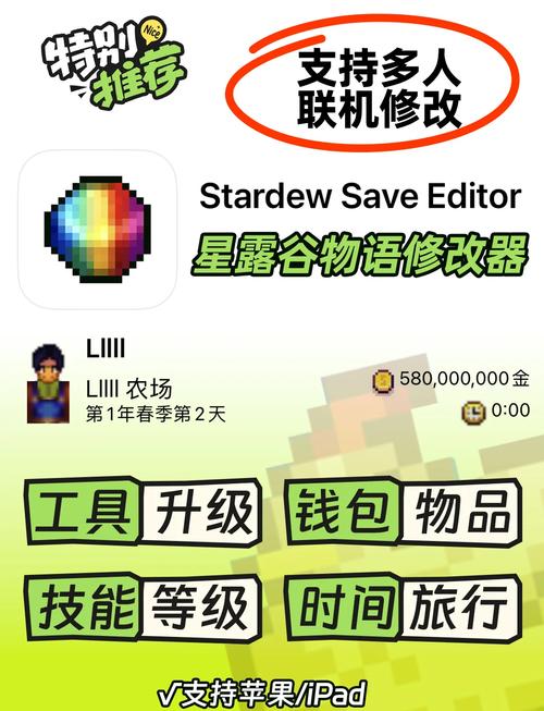 星露谷物语开局存档修改全攻略，打造你的梦幻田园生活