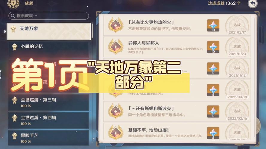 原神追求极致成就解锁全攻略与最新资讯速递,探索无限可能的奇幻之旅