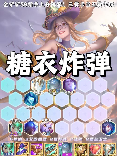 金铲铲之战诅咒卡尔玛阵容玩法深度解析与实战攻略,解锁全新战斗体验
