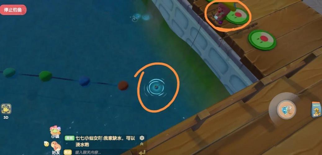 摩尔庄园手游樱花蛇垂钓位置全揭秘,探索神秘湖,解锁珍稀水产!