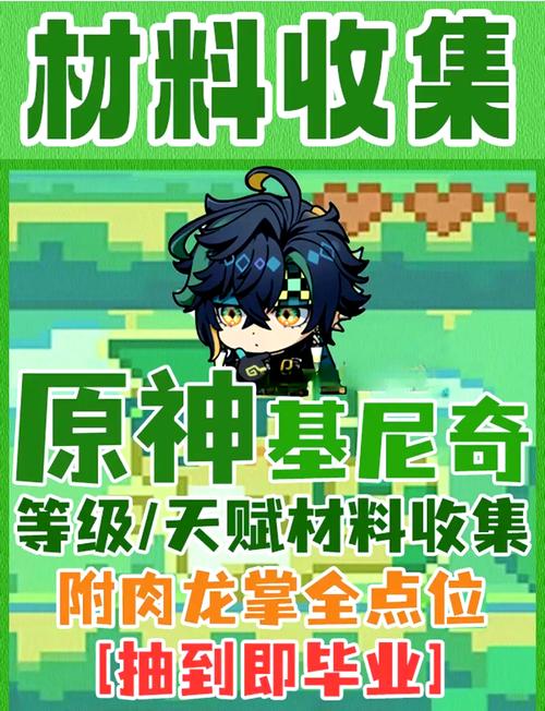 原神基尼奇天赋突破材料全解析及趣味玩法揭秘