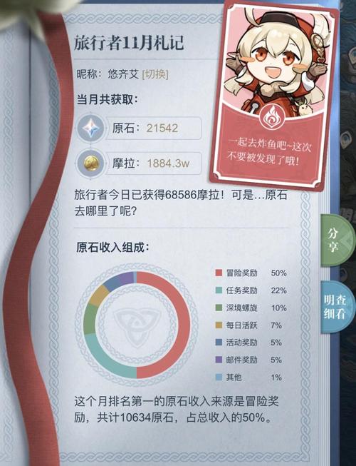 原神零氪新手前期角色养成指南及趣味玩法探索