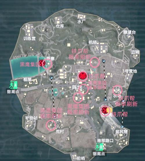 和平精英四大地图原型揭秘及趣味玩法探索