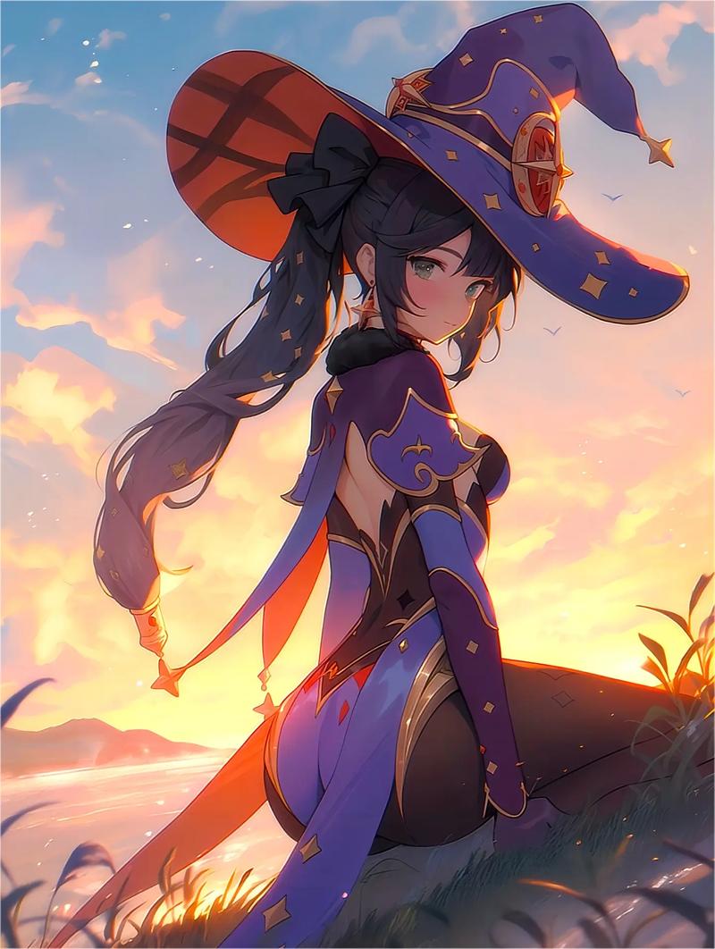 原神神砂莫娜,星海之谜的少女占卜师,探索未知命运的冒险之旅