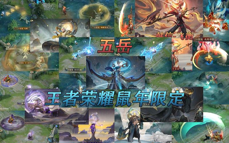 王者荣耀五岳皮肤购买指南,性价比与手感并重,探索英雄新玩法