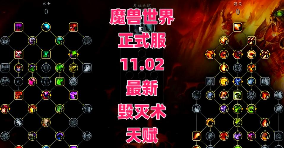 魔兽世界怀旧服术士天赋加点全攻略,解锁你的暗黑法师之路