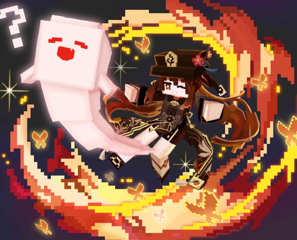 我的世界国际版新皮肤来袭,胡桃展开图,可爱胡桃等你探索无尽创意!