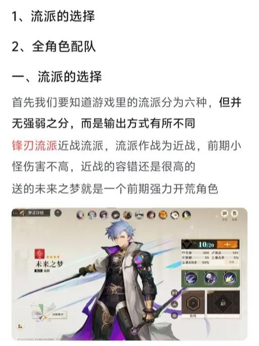 无尽梦回未来之梦角色深度剖析,高爆发与灵活战斗的完美融合