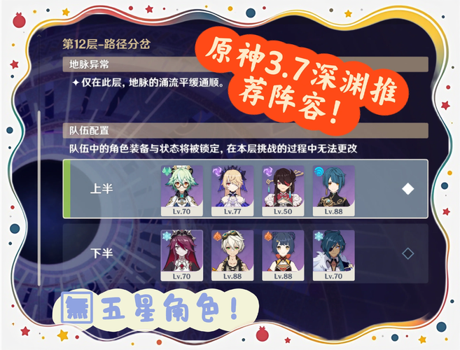 原神深渊挑战47层满星攻略,揭秘最佳阵容与战斗策略,探索趣味玩法