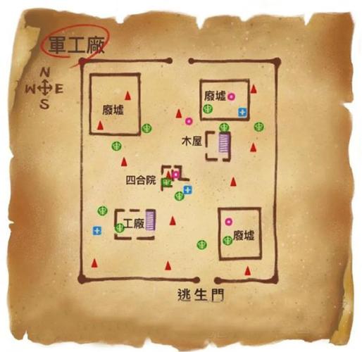 第五人格疯人院平面地图大公开,路痴玩家的终极福音,探险解谜不再迷茫!
