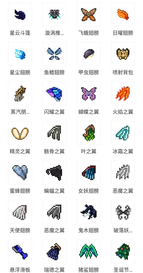 泰拉瑞亚天使之翼制作秘籍及趣味玩法探索
