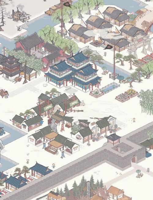 江南百景图红绿花商大揭秘,花卉交易与经营乐趣并存