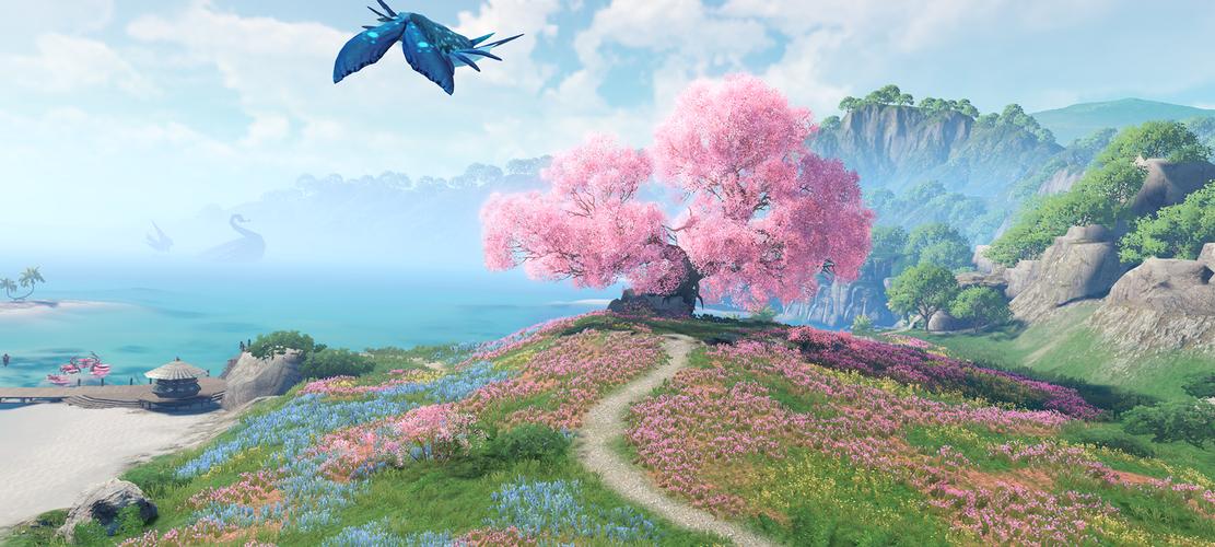 天谕手游沁风别苑景点全揭秘,探索梦幻世界的绝美角落