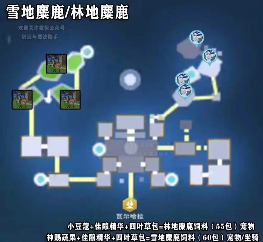 创造与魔法雪狼王寻觅指南,探索极寒之地的王者位置一览