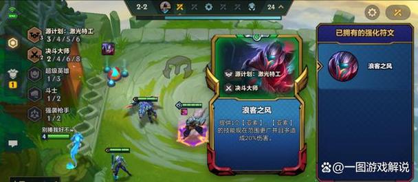 金铲铲之战浪客之风亚索,高效上分策略与趣味玩法揭秘