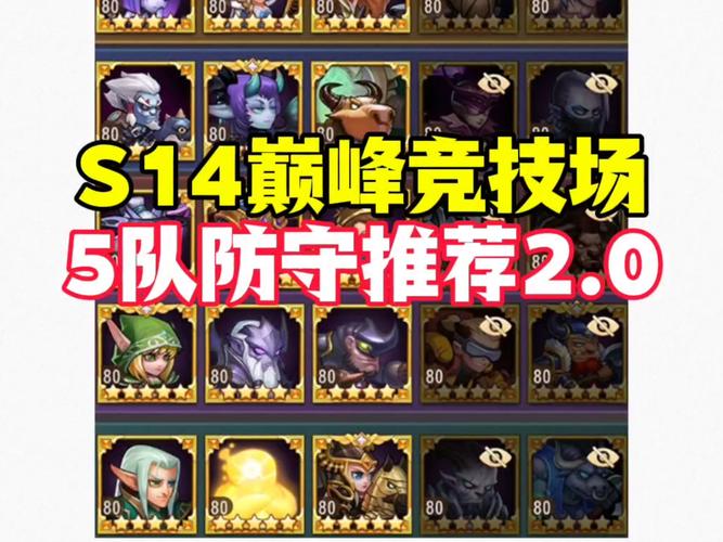 黑潮之上最强竞技场阵容搭配攻略详解,打造无敌战队,征服竞技之巅!