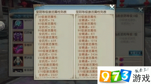 诛仙2手游合欢派各等级法宝选择及趣味玩法全解析