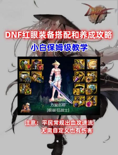 DNF60版本狂战士最强搭配揭秘,打造无敌战士的终极攻略