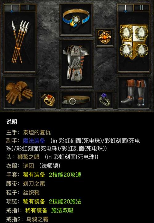 暗黑荣耀,揭秘标马装备的秘密与力量,探索无尽冒险之旅