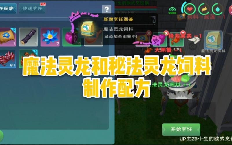 秘法灵龙养成攻略大揭秘,独家创造与魔法灵龙饲料制作秘籍全解析