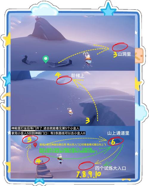 光遇墓土小金人全攻略,探索神秘墓土,收集隐藏小金人