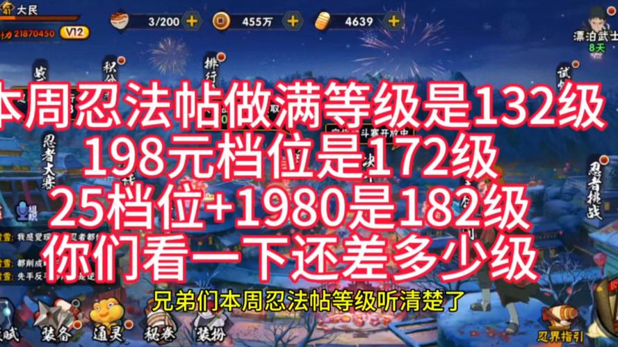 火影忍者手游忍法帖25元与198元档位深度解析,解锁全新玩法,探索忍者世界!