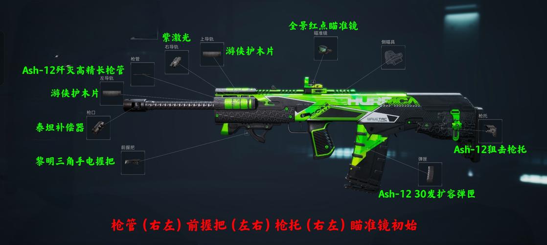 三角洲行动,Ash12高配改装攻略与趣味玩法揭秘