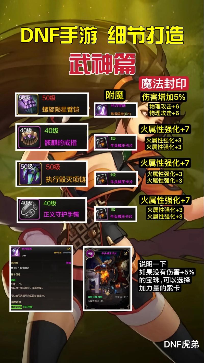 DNF手游,装备白字与黄字深度解析,解锁战斗力飙升新玩法!