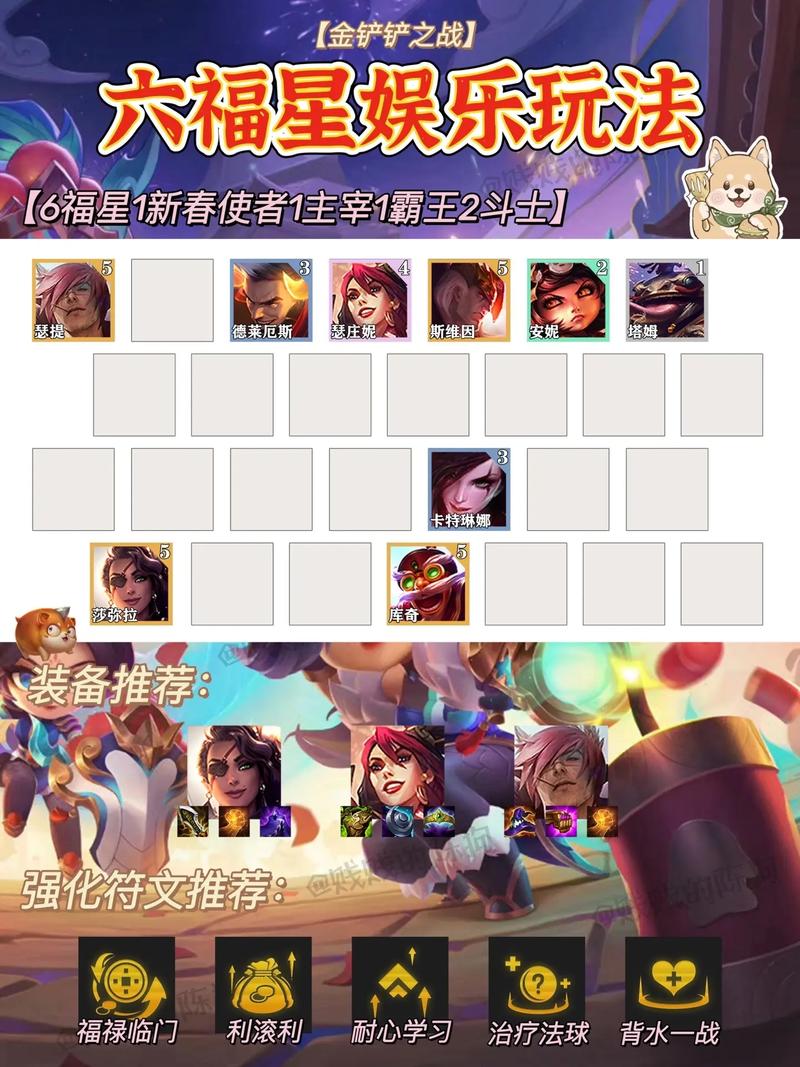 云顶之弈福星版本强势阵容搭配与趣味玩法揭秘