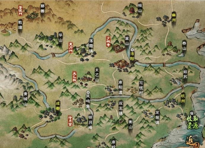 烟雨江湖东皇藏宝图位置全揭秘,探索武侠世界的无尽宝藏