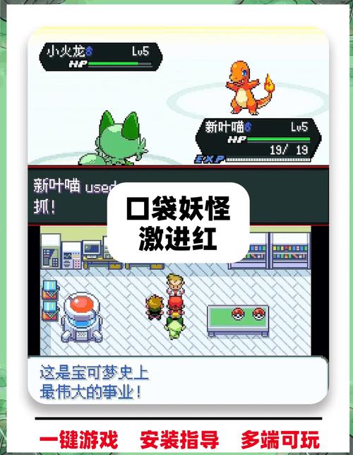 口袋妖怪永恒之焱xyz红莲市探险与通关全攻略