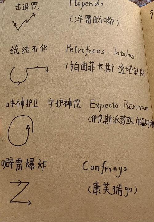 哈利波特,魔法觉醒标准咒语全解析及趣味玩法揭秘