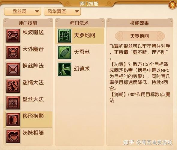 梦幻西游手游高效通关秘籍,盘丝洞角色装备搭配与策略全攻略