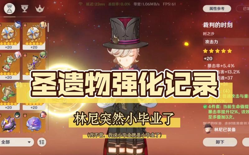 原神林尼圣遗物搭配全攻略,最佳组合揭秘与实战奇策解析