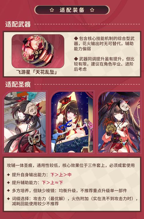 崩坏三联动角色花火装备搭配推荐及趣味玩法揭秘