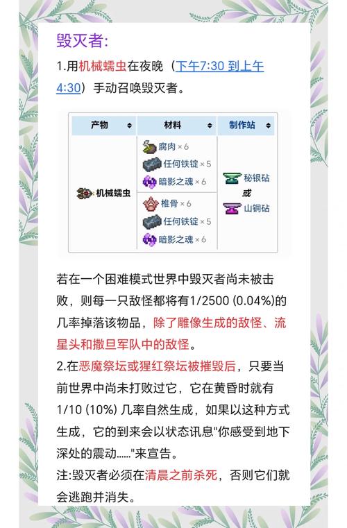 泰拉瑞亚肉山召唤全攻略,解锁挑战新纪元