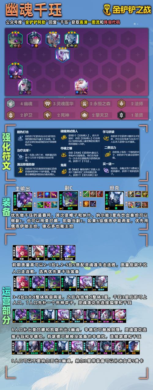 金铲铲之战幽魂法师深度攻略与趣味玩法揭秘