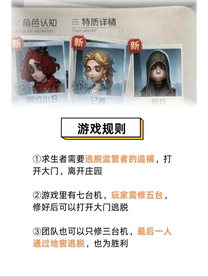 第五人格萌新指南,必买角色与趣味玩法揭秘