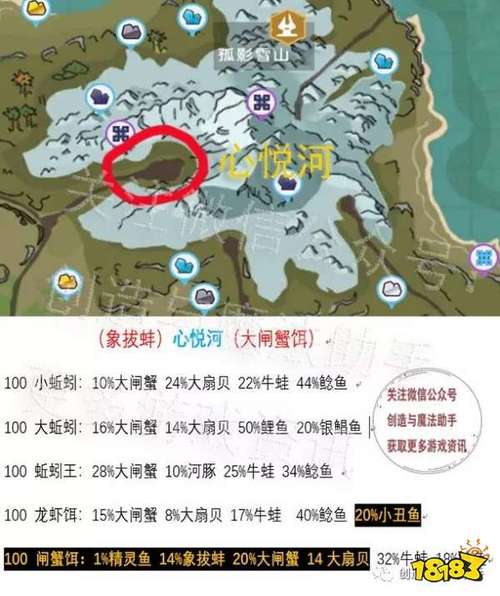 创造与魔法大闸蟹钓饵最佳地点揭秘及趣味玩法探索