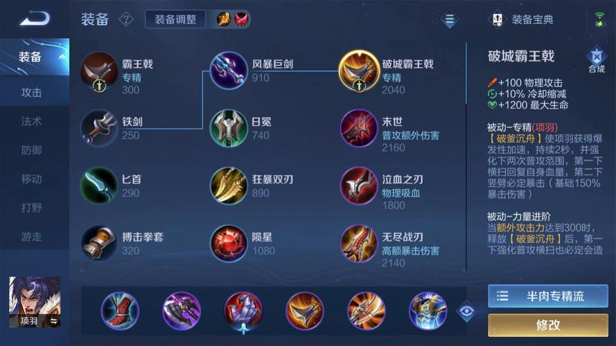 王者荣耀项羽技能重做后深度分析,新玩法揭秘与战场霸主归来