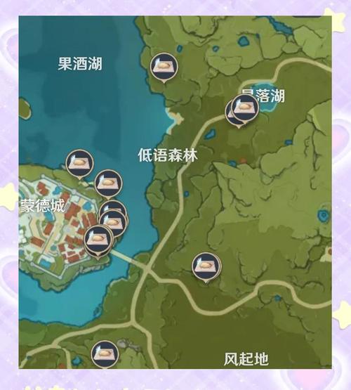 原神手游坠星山谷蒲公英籽全攻略,探索与采集的乐趣
