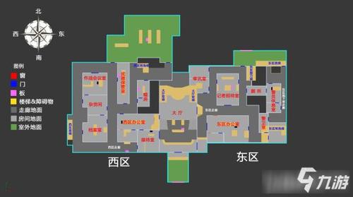 黎明杀机手游全地图攻略,揭秘无敌房与地窖位置