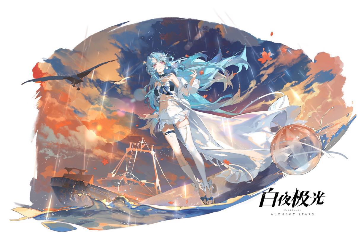 白夜极光正式登场,超美二次元风连线策略RPG游戏,开启奇幻冒险之旅