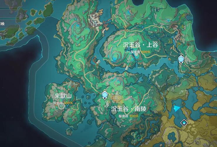 原神探索海上拾玉任务,全地图指南与趣味攻略