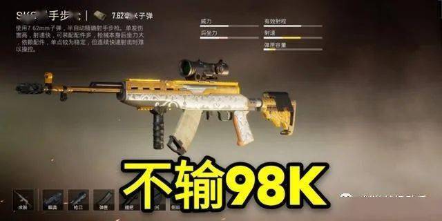 绝地求生13赛季SKS武器皮肤全览,炫酷升级,枪战新体验!