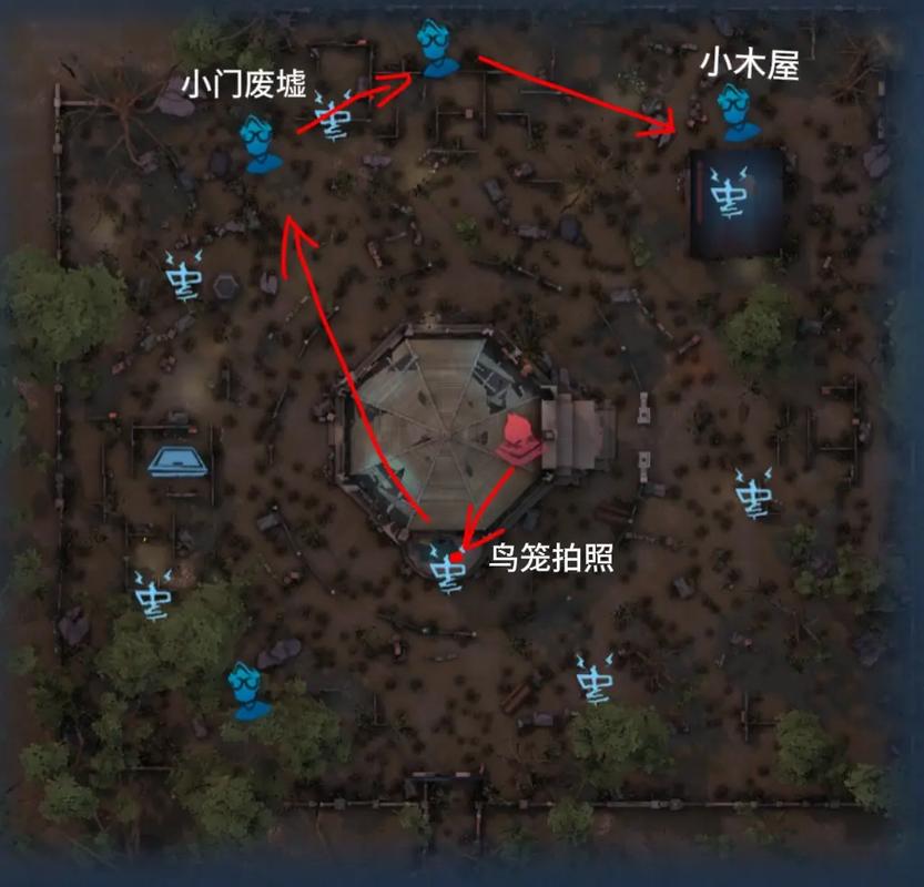 第五人格圣心医院地图攻略,新手必看,详解巧妙溜鬼与趣味玩法技巧