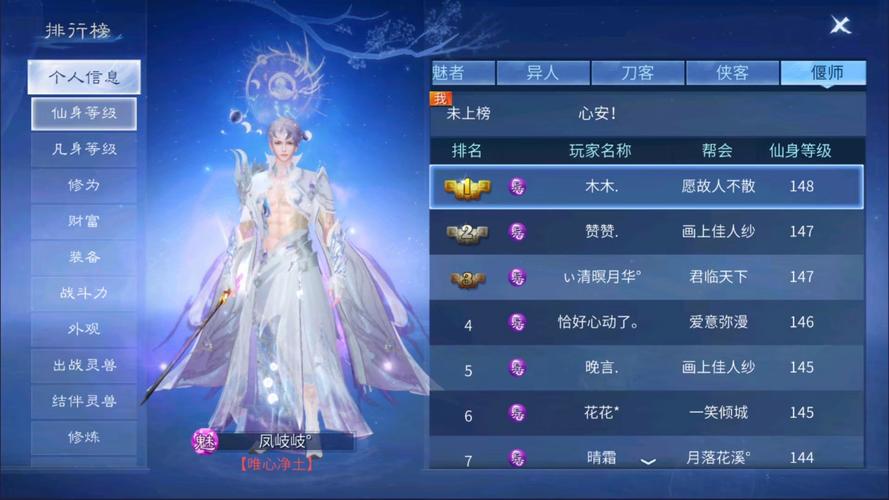 倩女幽魂手游魅力角色大比拼,谁才是你的挚爱之选?