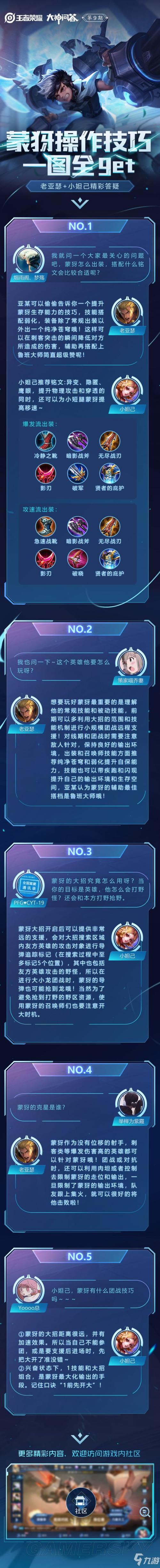 王者荣耀蒙犽削弱详情及趣味玩法介绍