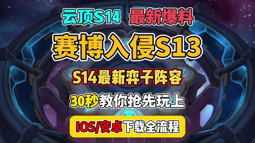 云顶之弈新赛季正式服上线时间全揭秘,赛博朋克风潮席卷云顶!