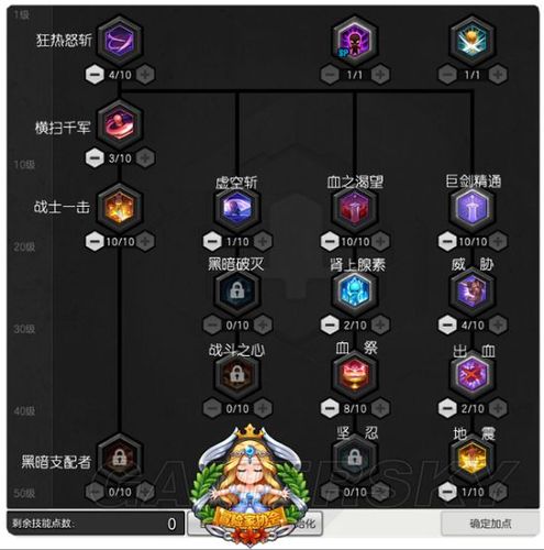 冒险岛2狂战士技能加点全攻略,打造极致暴力输出流!
